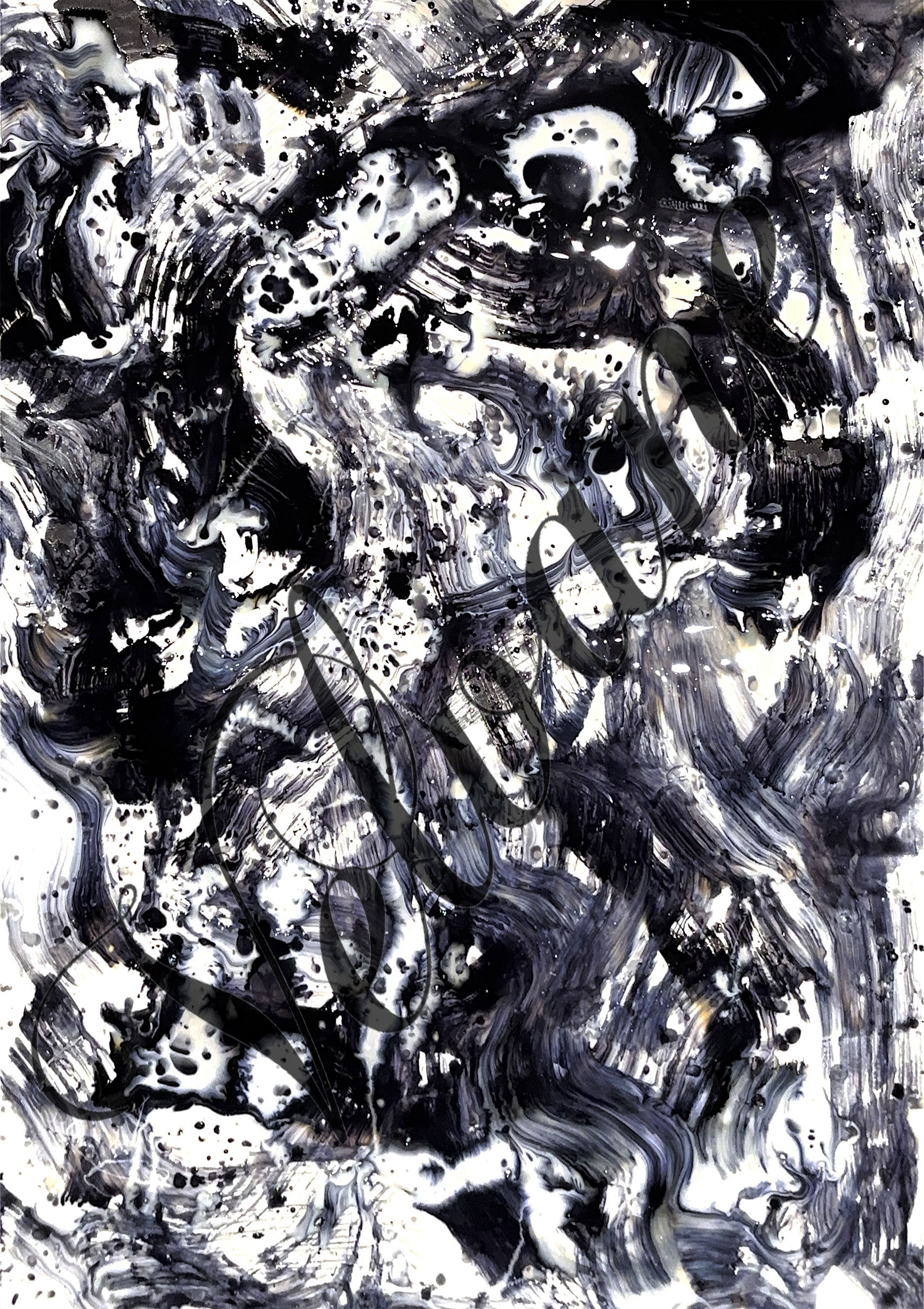 Bathyal Statement Print