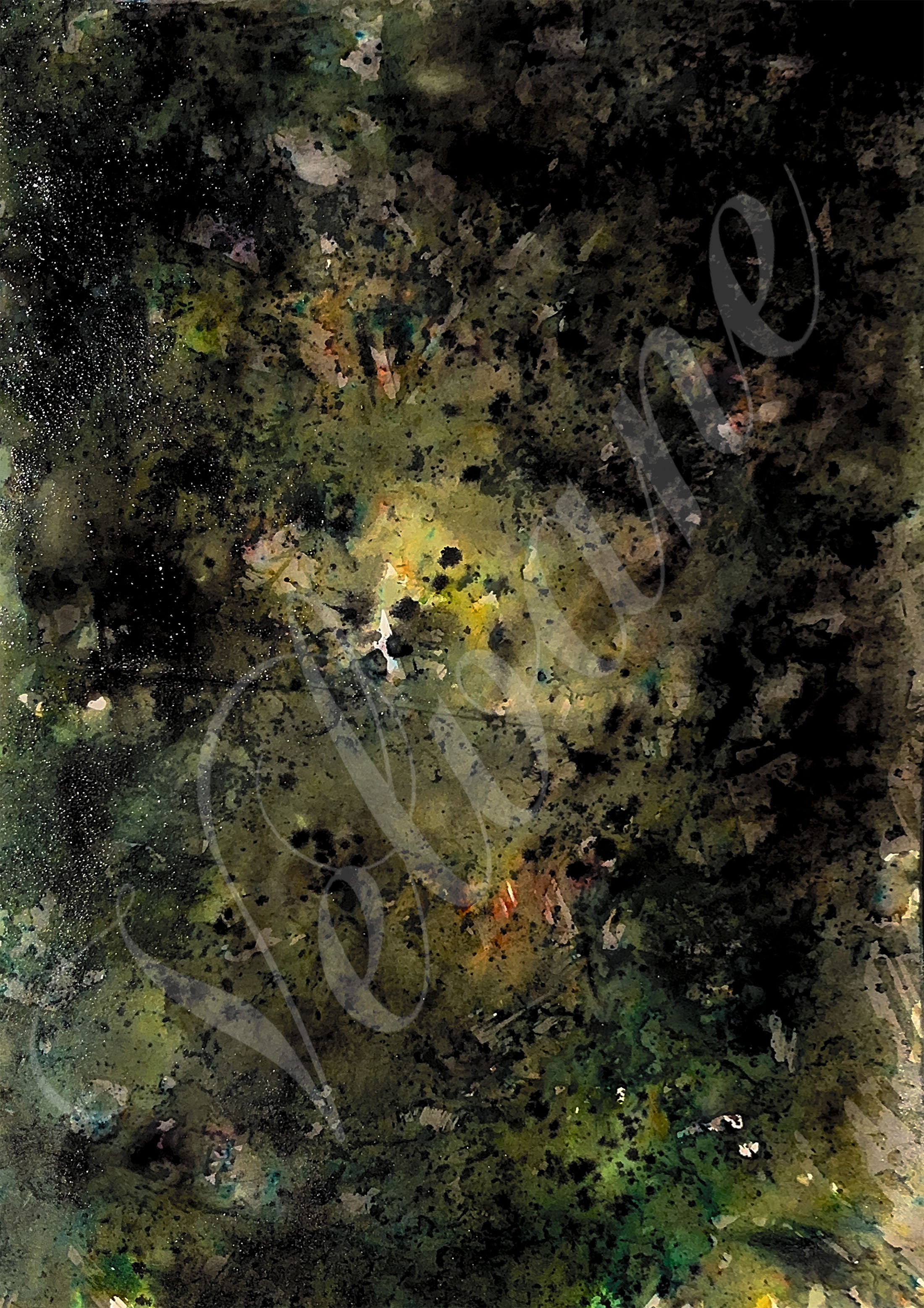 Verdant Heights Statement Print